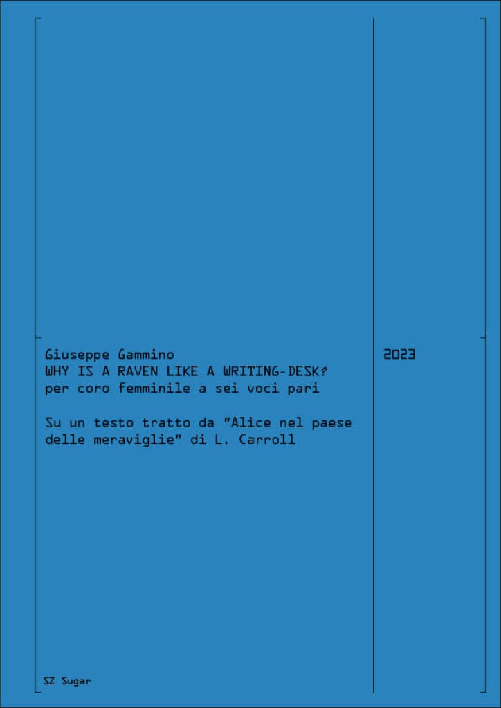 Why is a raven like a writing-desk